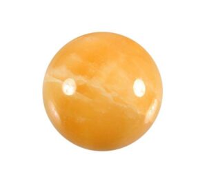 Calciet (oranje) edelsteen bol 50 mm